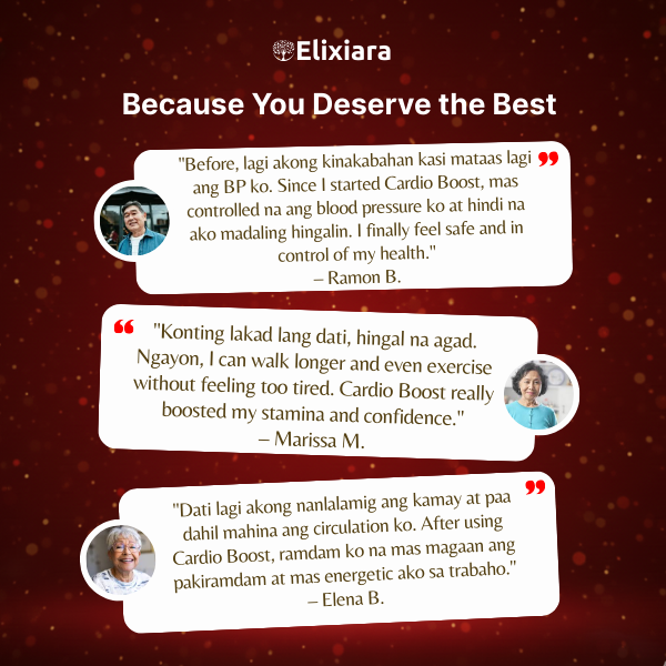 Cardio Boost testimonials – real users share success stories about improved heart health and energy levels