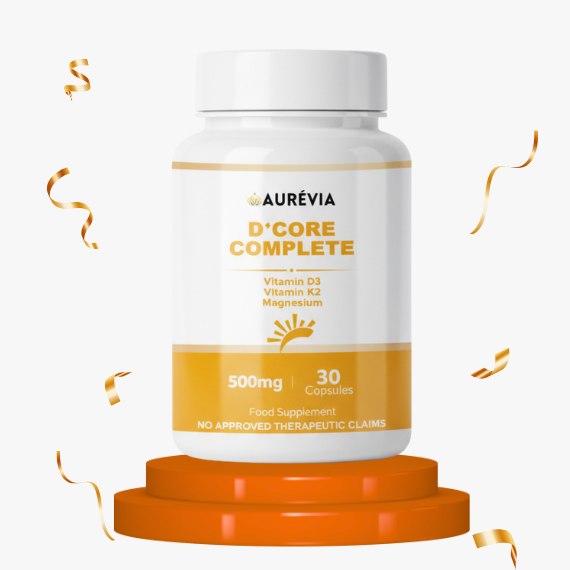 Meet <strong>D+ Core Complete</strong> – Your Natural Shield for Strong Bones, Flexible Joints, and Lasting Energy