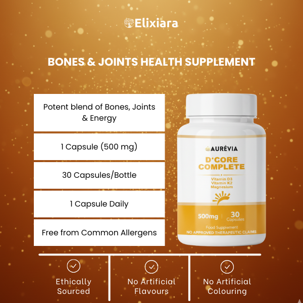 D+ Core Complete advanced supplement with Vitamin D3, K2, Magnesium, Zinc, B6, MCT, and Ox Bile for complete heart, bone, and energy health D+ Core Complete advanced supplement with Vitamin D3, K2, Magnesium, Zinc, B6, MCT, and Ox Bile for complete heart, bone, and energy health