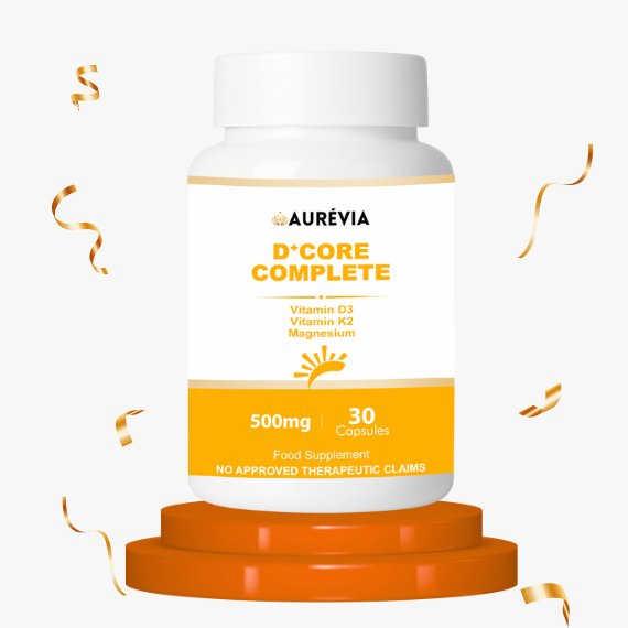 Meet <strong>D+ Core Complete</strong> – Your Natural Shield for Strong Bones, Flexible Joints, and Lasting Energy